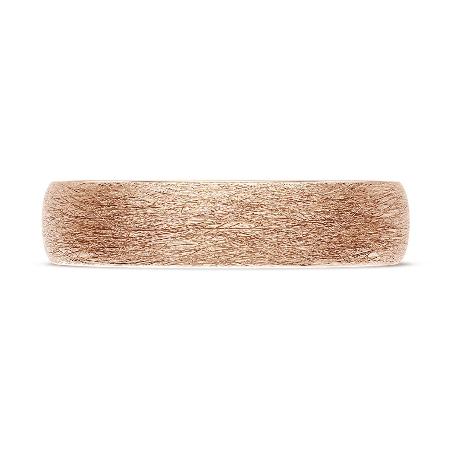 Classic Rounded in Brushed Finish Wedding Band