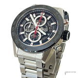 Tag Heuer Carrera 01 Chronograph Stainless Steel Watch Skeleton CAR2A1W-0 Pre-Owned