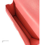 Chanel 2021 Lambskin Enamel CC Belt Bag Pink pre-Loved Authentic