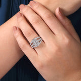 Gabriel & Co. 14K Diamond Ring Enhancer