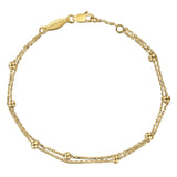 Bujukan Station 14K Yellow Gold Bracelet
