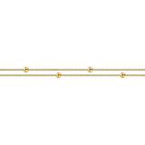 Bujukan Station 14K Yellow Gold Bracelet