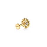 Gabriel & Co. Bujukan flatback stud earring, alternate view