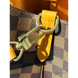 LOUIS VUITTON  Damier Ebene Neonoe Orange Soft Interior MM Pre-owned
