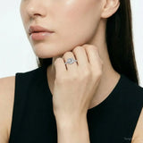 5 Ct Round Lab Grown Diamond Engagement Ring 18K White Gold | In-Store
