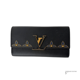Authentic Louis Vuitton Capucines Wallet Taurillion Leather Pre-Loved