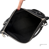 LOUIS VUITTON Monogram Lambskin Antheia Ixia PM Black Handbag Shoulder Bag pre-Owned Excellent Condition