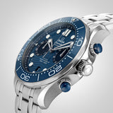 Omega Seamaster Diver 300M Co-Axial Master Chronometer 42mm Automatic Watch | Blue Dial | Ref. 210.30.42.20.03.001