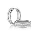 Verragio VWRD-6703-25 Channel-Set Diamond Men's Wedding Band - view 3