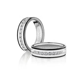 Verragio VWRD-6704-25 Men's Diamond Wedding Band in 14K White Gold | In-Store