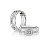 Verragio VWRD-7701-3 Channel-Set Diamond Men's Wedding Band - view 3