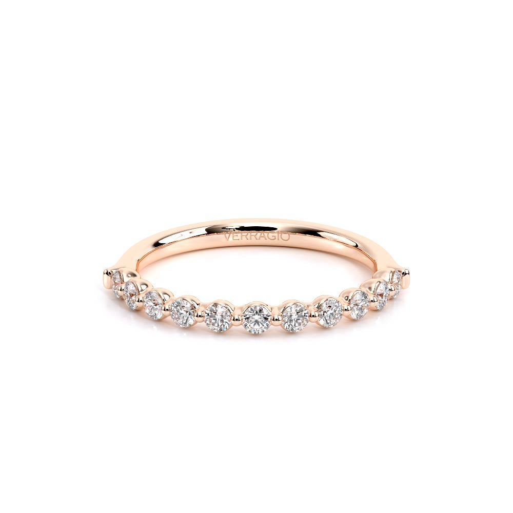 Verragio RENAISSANCE-990W20 2.0mm Diamond Wedding Band - Rose Gold