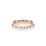 Verragio VANGUARD-2205W Marquise Diamond Wedding Band - Rose Gold