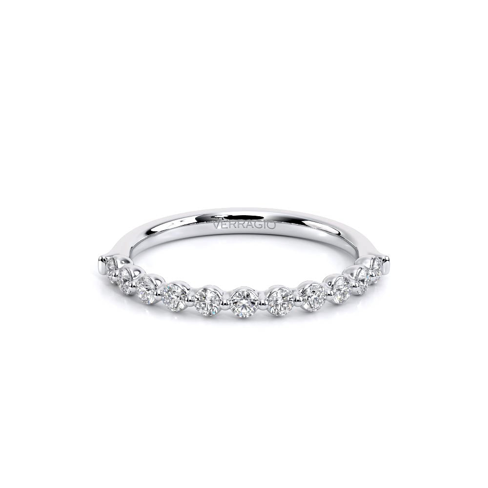 Verragio RENAISSANCE-990W20 2.0mm Diamond Wedding Band - White Gold and Platinum