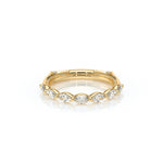 Verragio VANGUARD-2205W Marquise Diamond Wedding Band - Yellow Gold