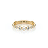 Verragio VANGUARD-2206W Tapered Round Diamond Wedding Band - Yellow Gold