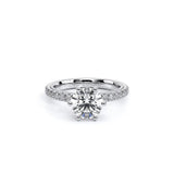 Verragio Vanguard 2206P Princess Diamond Engagement Ring | 14K Yellow Gold Semi-Mount