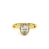 Verragio Renaissance SOL302 Oval Hidden Halo Engagement Ring Setting