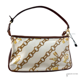 Louis Vuitton Limited Edition Monogram Charms Pochette Accessoires Clutch Bag Vintage Pre-Owned