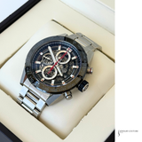 Tag Heuer Carrera 01 Chronograph Stainless Steel Watch Skeleton CAR2A1W-0 Pre-Owned