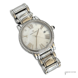 David Yurman Classic T716-M 38mm Mother of Pearl Diamond Bezel Stainless Steel Quartz Watch Pre-Owned