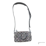 LOUIS VUITTON  Wool Keepall XS Multicolor Pre-Loved LV Handbag Mini Shoulder Bag