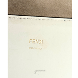 Fendi Cream Tote Bag Sunshine Medium White leather shopper Pre-Owned