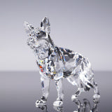 Swarovski German Shepherd Crystal Figurine