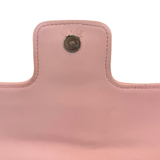 Prada Nappa Gaufre Leather Crossbody Chain Flap Shoulder Bag Pink Cipria Pre-Owned