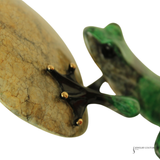 Frogman Tim Cotterill "Dingley Dell Green" Bronze Sculpture