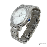 David Yurman Classic T716-M 38mm Mother of Pearl Diamond Bezel Stainless Steel Quartz Watch Pre-Owned