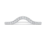 French Pavé Diamond Wedding Band | In-Store