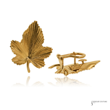 Tiffany & Co. 18KT Yellow Gold Leaf Clip-On Earrings