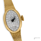Vintage Longines Wittnauer 14K Yellow Gold Diamond Dial Watch |  In-Store