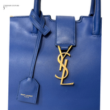 Saint Laurent Monogram Downtown Cabas leather handbag