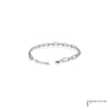 Love Link - 14KT White Gold and Diamond Bracelet