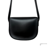 CELINE Celine Folco shoulder crossbody bag in black Smooth Calfskin leather