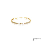 Love Link - 14KT Yellow Gold Link Bracelet