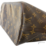 Louis Vuitton Neverfull MM Monogram Canvas brown & neutral Shoulder Bag Beige Interior Pre Owned
