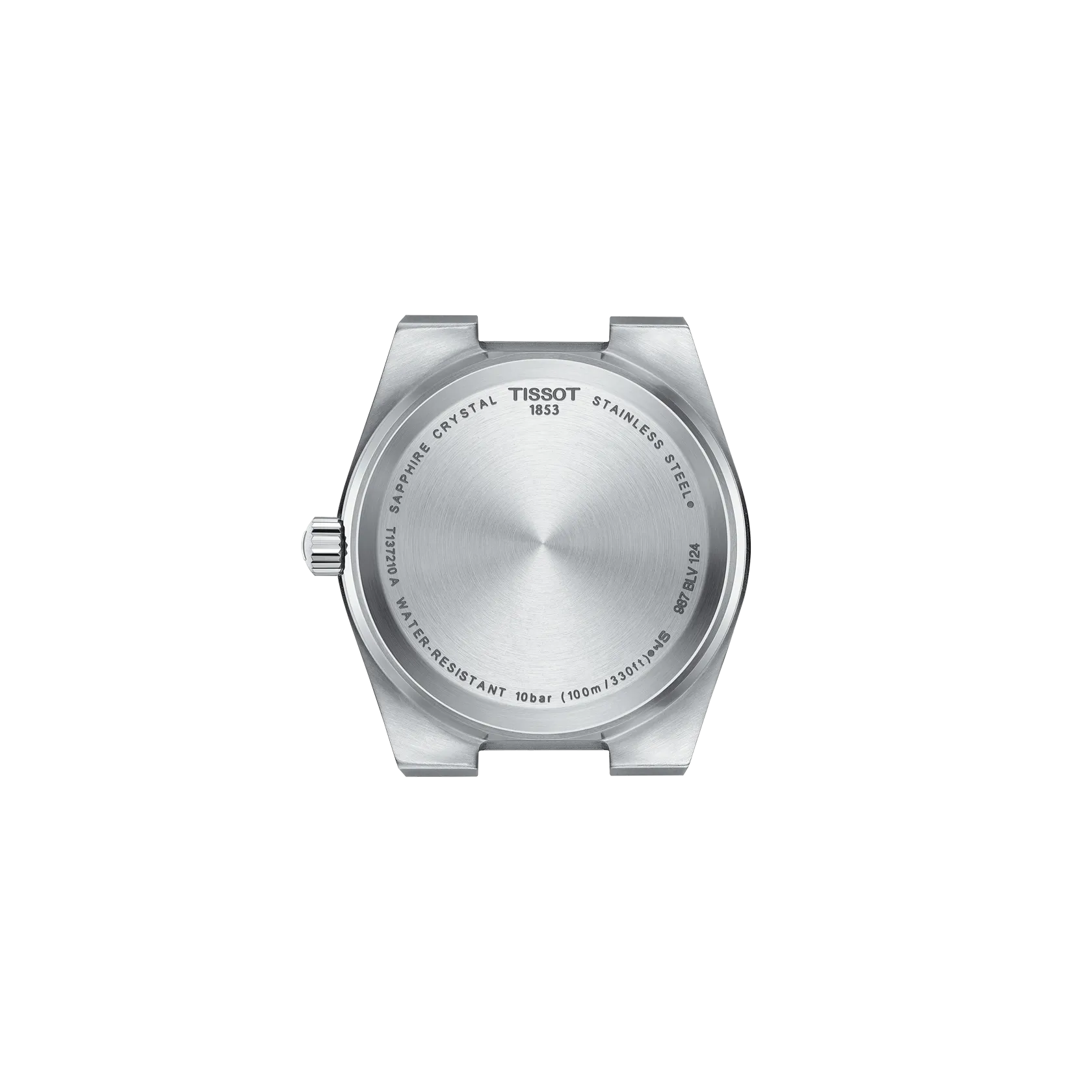 Tissot PRX 35mm quartz caseback