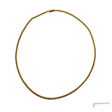 14K Yellow Gold Cuban Link Chain Necklace | 24 Inch | 32.15 Grams