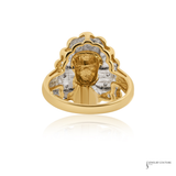 14KT Yellow Gold Diamond Pharaoh Ring