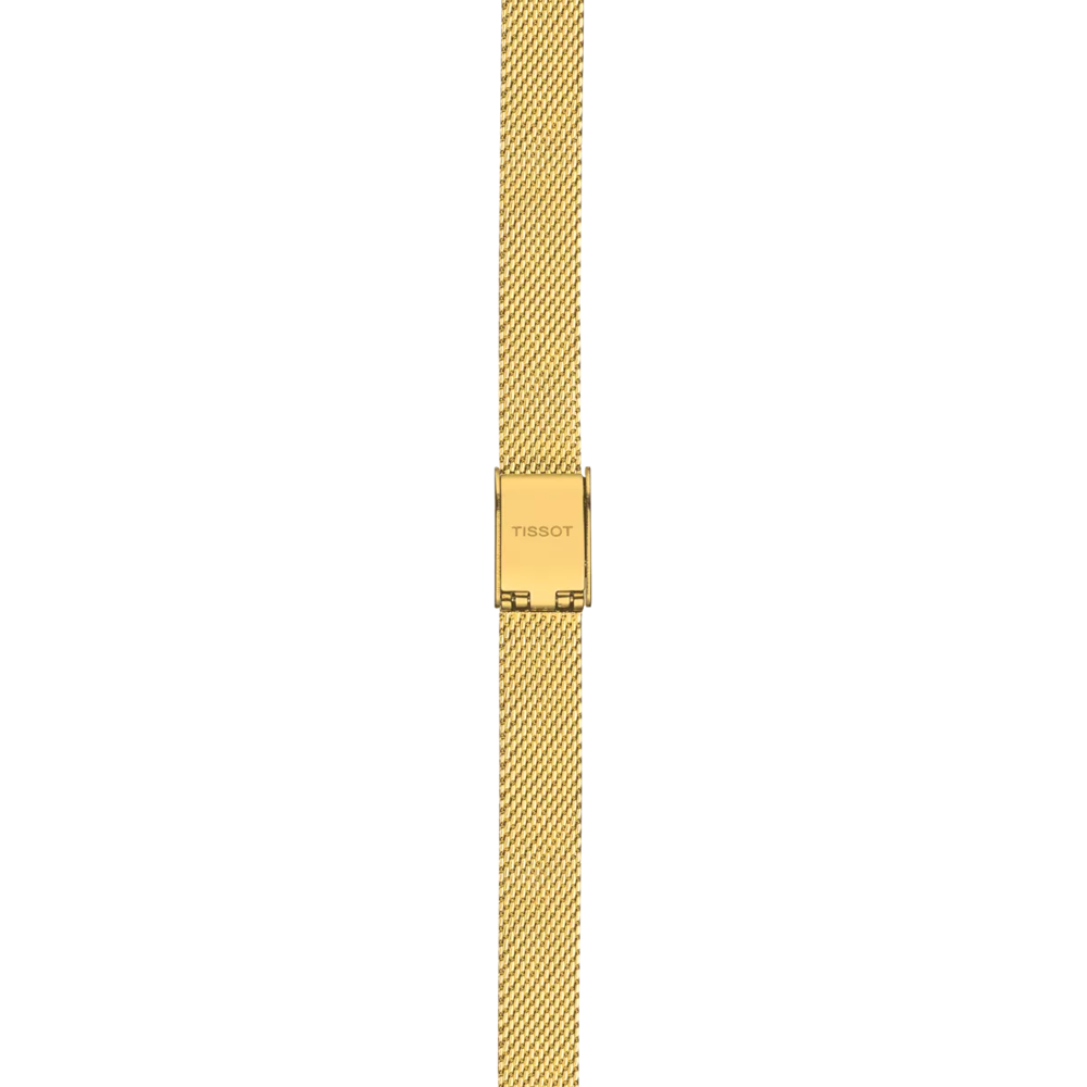 Tissot Lovely Square gold PVD bracelet