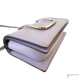 Alexander McQueen Story Book Calfskin Leather bag Lavender Pre-Owned