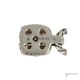 David Yurman Renaissance Multi-Stone Link Bracelet in Sterling Silver Pre-Owned