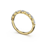 Tacori 422B Marquise Diamond Eternity Band - 14K Yellow Gold, Half Way, 2.5mm