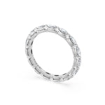 Tacori 422B Marquise Diamond Eternity Band - Platinum, Full Eternity, 2.5mm