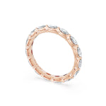 Tacori 422B Marquise Diamond Eternity Band - 14K Rose Gold, Full Eternity, 2.5mm