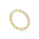 Tacori 422B Marquise Diamond Eternity Band - 14K Yellow Gold, Full Eternity, 2.5mm