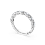 Tacori 422B Marquise Diamond Eternity Band - Platinum, Half Way, 2.8mm